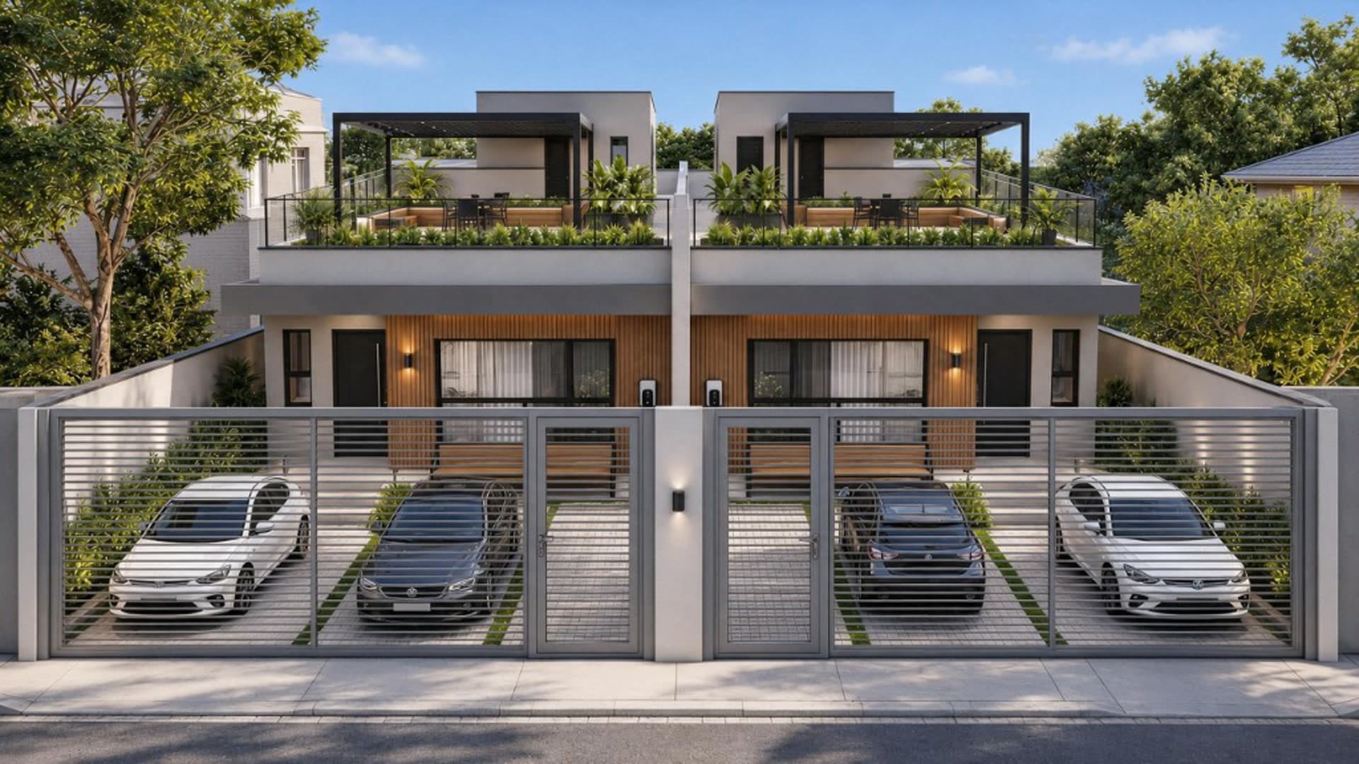 Residencial Capetinga durante o dia